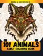 101 Animals Adult Coloring Book - Preview