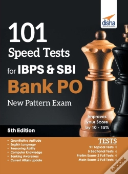 Capa do artigo 101 Speed Tests For Ibps & Sbi Bank Po New Pattern Exam 5th Edition