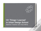 Capa do artigo 101 Things I Learned In Urban Design School