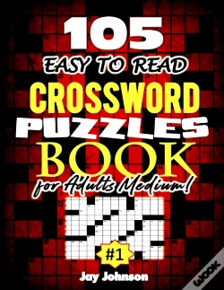 Capa do artigo 105 Easy To Read Crossword Puzzle Book For Adults Medium!