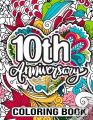 10th Anniversary Coloring Book