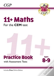 Capa do artigo 11+ Cem Maths Practice Book & Assessment Tests - Ages 8-9 (With Online Edition)