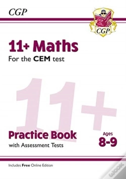 Capa do artigo 11+ Cem Maths Practice Book & Assessment Tests - Ages 8-9 (With Online Edition)