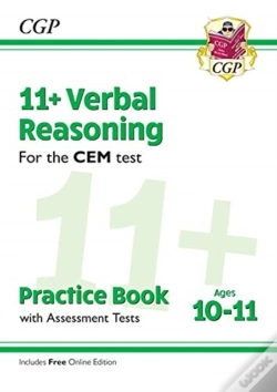 Capa do artigo 11+ Cem Verbal Reasoning Practice Book & Assessment Tests - Ages 10-11 (With Online Edition)