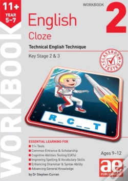Capa do artigo 11+ English Year 5-7 Cloze Workbook 2