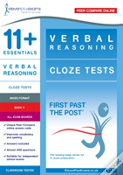 Capa do artigo 11+ Essentials Verbal Reasoning: Cloze Tests Book 3