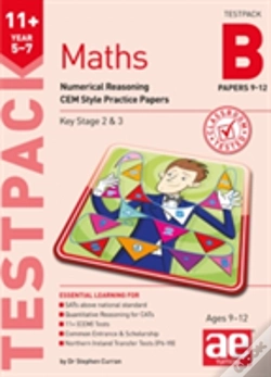 Capa do artigo 11+ Math Year 5-7 Testpack B Papers 9-12