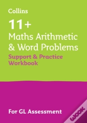 Capa do artigo 11+ Maths Arithmetic And Word Problems Support And Practice Workbook