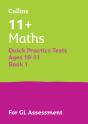 11+ Maths Quick Practice Tests Age 10-11 (Year 6) Set A - Preview