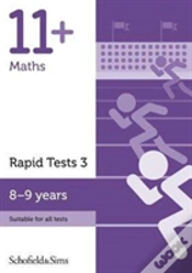 Capa do artigo 11+ Maths Rapid Tests Book 3: Year 4, Ages 8-9