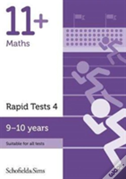 Capa do artigo 11+ Maths Rapid Tests Book 4: Year 5, Ages 9-10