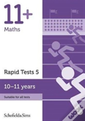 Capa do artigo 11+ Maths Rapid Tests Book 5: Year 6, Ages 10-11