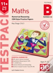 Capa do artigo 11+ Maths Year 5-7 Testpack B Papers 5-8