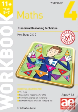 Capa do artigo 11+ Maths Year 5-7 Workbook 4