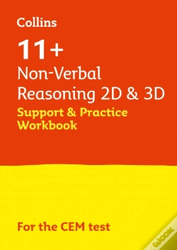 Capa do artigo 11+ Non-Verbal Reasoning 2d And 3d Support And Practice Workbook