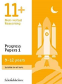 11+ Non-Verbal Reasoning Progress Papers Book 1: Ks2, Ages 9-12 - Preview