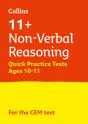 11+ Non-Verbal Reasoning Quick Practice Tests Age 10-11 (Year 6) - Preview