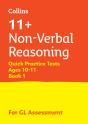 11+ Non-Verbal Reasoning Quick Practice Tests Age 10-11 (Year 6) Set A - Preview
