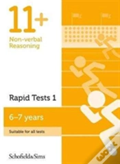 Capa do artigo 11+ Non-Verbal Reasoning Rapid Tests Book 1: Year 2, Ages 6-7