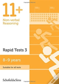 Capa do artigo 11+ Non-Verbal Reasoning Rapid Tests Book 3: Year 4, Ages 8-9