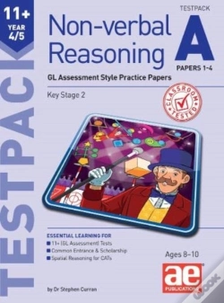 Capa do artigo 11+ Non-Verbal Reasoning Year 4/5 Testpack A Papers 1-4