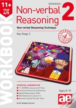 Capa do artigo 11+ Non-Verbal Reasoning Year 4/5 Workbook 2