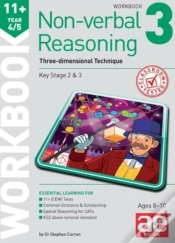 Capa do artigo 11+ Non-Verbal Reasoning Year 4/5 Workbook 3