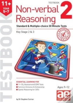 Capa do artigo 11+ Non-Verbal Reasoning Year 5-7 Testbook 2