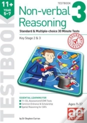 Capa do artigo 11+ Non-Verbal Reasoning Year 5-7 Testbook 3