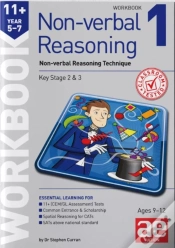 Capa do artigo 11+ Non-Verbal Reasoning Year 5-7 Workbook 1
