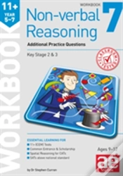 Capa do artigo 11+ Non-Verbal Reasoning Year 5-7 Workbook 7