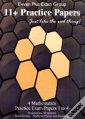 Capa do artigo 11+ Practice Papers Maths  1-4