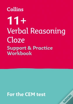 Capa do artigo 11+ Verbal Reasoning Cloze Support And Practice Workbook
