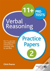 Capa do artigo 11+ Verbal Reasoning Practice Papers 2