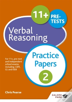 Capa do artigo 11+ Verbal Reasoning Practice Papers 2