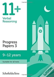 Capa do artigo 11+ Verbal Reasoning Progress Papers Book 3: Ks2, Ages 9-12