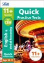 11+ Verbal Reasoning Quick Practice Tests Age 10-11 (Year 6) - Preview