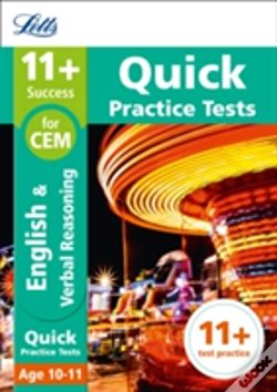 Capa do artigo 11+ Verbal Reasoning Quick Practice Tests Age 10-11 (Year 6)