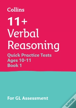 Capa do artigo 11+ Verbal Reasoning Quick Practice Tests Age 10-11 (Year 6) Set A