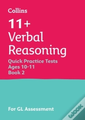 Capa do artigo 11+ Verbal Reasoning Quick Practice Tests Age 10-11 (Year 6) Set B