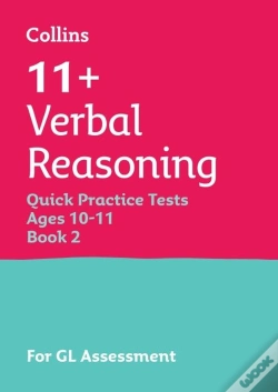 Capa do artigo 11+ Verbal Reasoning Quick Practice Tests Age 10-11 (Year 6) Set B