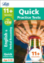 11+ Verbal Reasoning Quick Practice Tests Age 9-10 (Year 5) - Preview