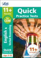 Capa do artigo 11+ Verbal Reasoning Quick Practice Tests Age 9-10 (Year 5)