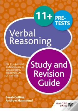 Capa do artigo 11+ Verbal Reasoning Study And Revision Guide