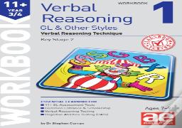 11+ Verbal Reasoning Year 3/4 Gl & Other Styles Workbook 1