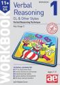 11+ Verbal Reasoning Year 3/4 Gl & Other Styles Workbook 1 - Preview