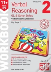 Capa do artigo 11+ Verbal Reasoning Year 3/4 Gl & Other Styles Workbook 2