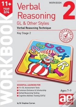 Capa do artigo 11+ Verbal Reasoning Year 3/4 Gl & Other Styles Workbook 2