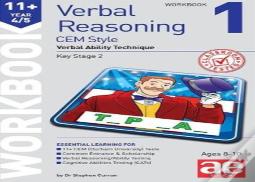 11+ Verbal Reasoning Year 4/5 Cem Style Workbook 1