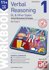 Capa do artigo 11+ Verbal Reasoning Year 4/5 Gl & Other Styles Workbook 1